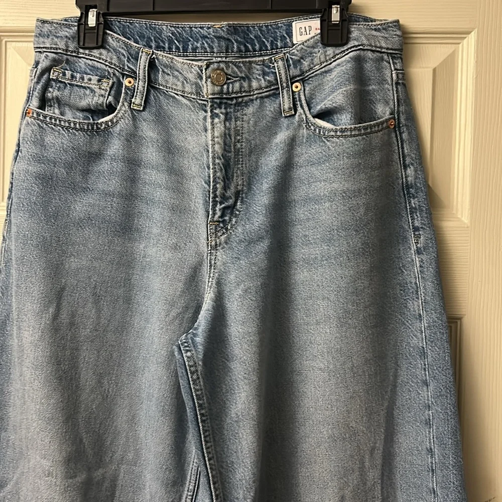 Gap Mid Rise UltraSoft Baggy Jeans Size 29 / 8R - Picture 7 of 8